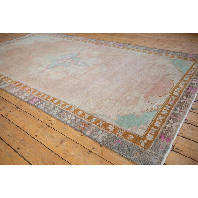 1970s Vintage Distressed Kars Carpet - 5'8" x 10'7" For Sale - Image 5 of 9