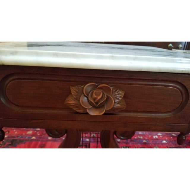 Mid 20th Century Attributed Pelham, Shell and Leckie Italian Marble Top End Tables a Pair