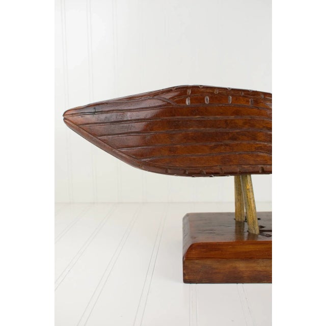 1985 Johnny Wyres "Hen Pheasant" Hand Carved Wooden Folk Art Bird For Sale In Minneapolis - Image 6 of 13