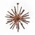 Spectacular Sputnik-style ceiling lamp. This lamp is composed of individual pieces of highly transparent, hand-blown...