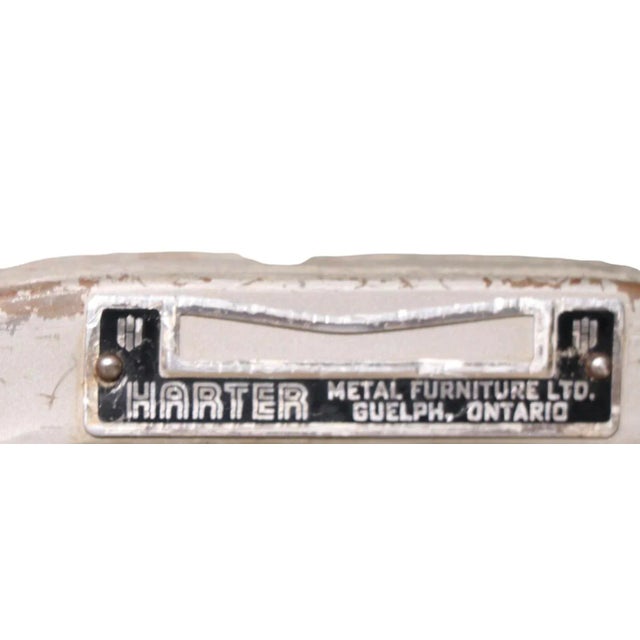 Mid Century Machine Age Industrial Swivel Tanker Office Chair by Harter Metal Furniture Ltd. For Sale - Image 9 of 13