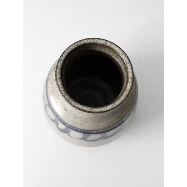 Ceramic Vintage Studio Pottery Vase For Sale - Image 7 of 10