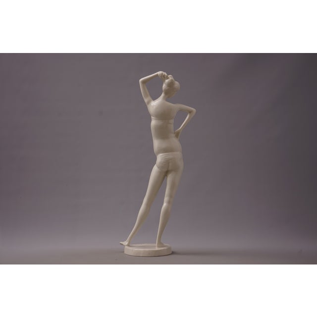 White Mid-Century Modern Female Nude by Emilio Greco for Nymphenburg, 1950s For Sale - Image 8 of 18