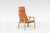 Vintage Lamino Lounge Chair in Cognac Leather by Yngve Ekström for Swedese For Sale - Image 3 of 8