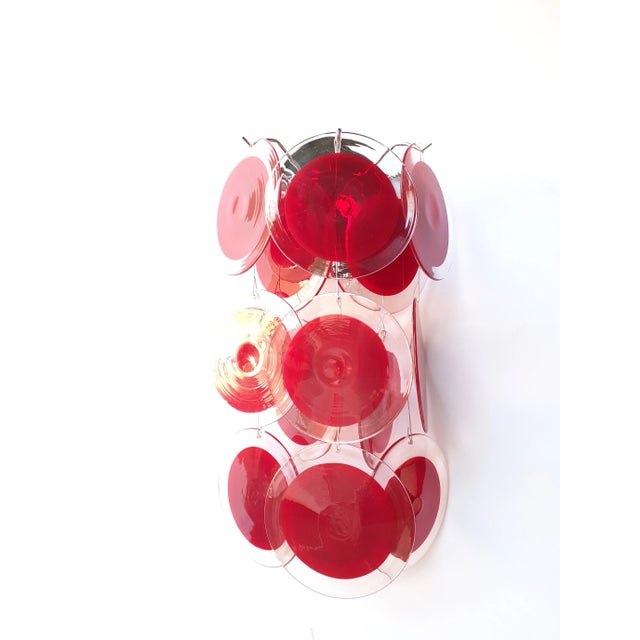 Murano Murano Glass Wall Sconces Mazzega Style - Set of 2 For Sale - Image 4 of 6