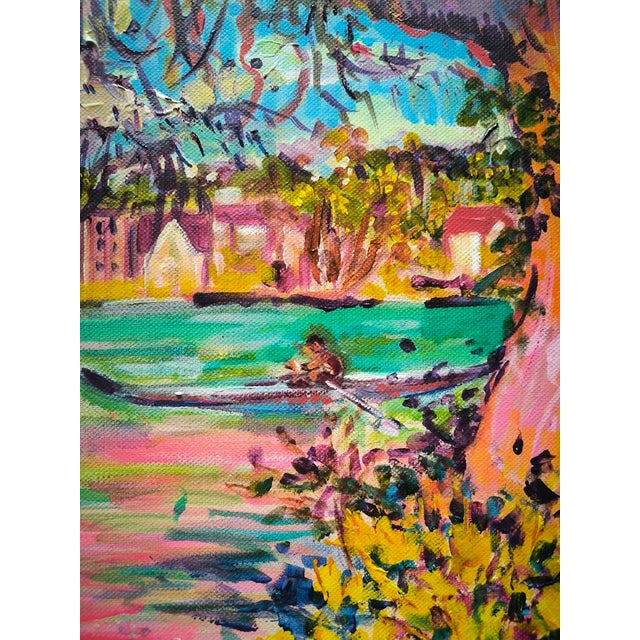 Linda Clerget, Solar Harmony, Acrylic For Sale - Image 6 of 8