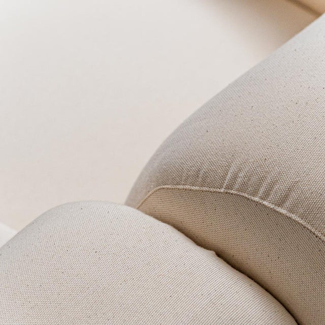 Set of Saporiti Armchairs in Wood and Fabric, 1970s from Saporiti Italia For Sale - Image 12 of 14