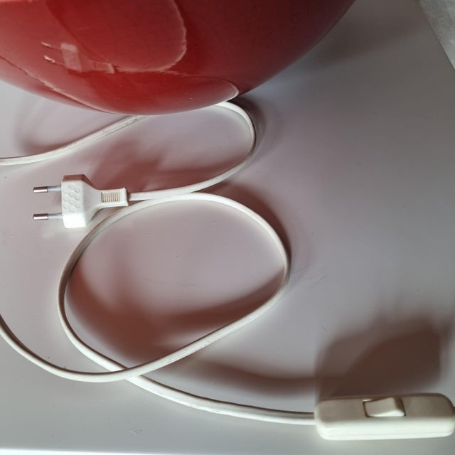 Ceramic Vintage Desk Lamp from Kostka, 1970s For Sale - Image 7 of 9