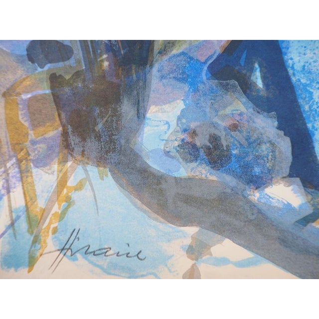 Camille Hilaire, Le Lac de la Lauch, Lithograph For Sale - Image 5 of 6
