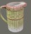 Majolica Vintage Asparagus Motif Portuguese Majolica Ceramic Pitcher For Sale - Image 4 of 9