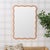 The Candace Pumpkin Spice mirror brings a warm, earthy richness to any wall with its deep pumpkin-toned painted wood...