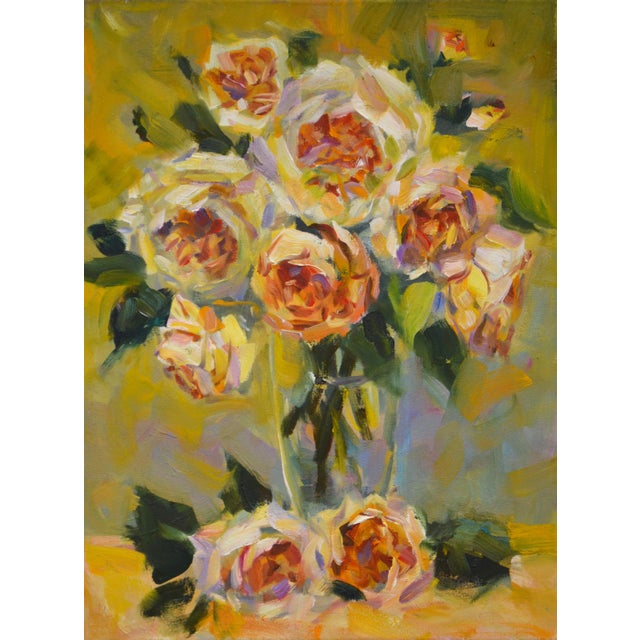 Roses.Modern Original Painting.Arts Bound For Sale