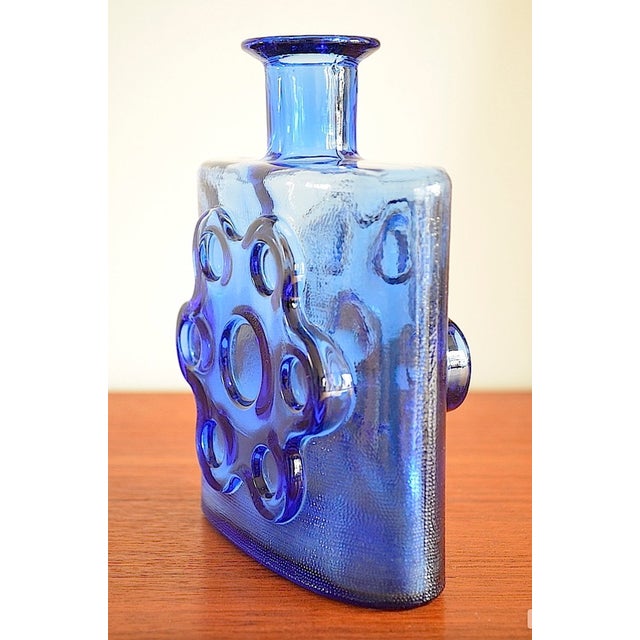 Cauccability Vase by Erkkitapio Syneous for Riihimaen Glass Oy, 1960s For Sale - Image 4 of 7