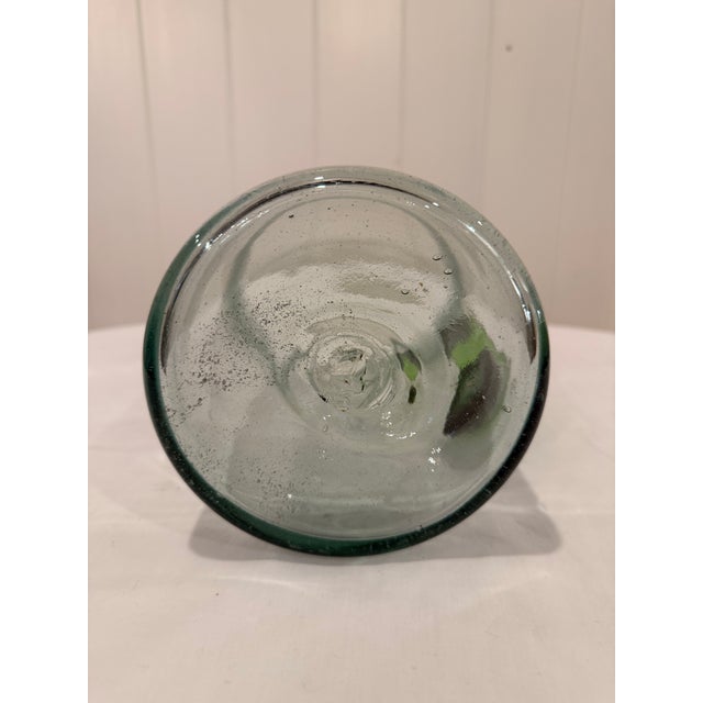 Vintage Mexican Handblown Glass Cactus Margarita Service Set - Set of 6 For Sale In Nashville - Image 6 of 14
