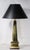Metal Mid 20th Century Brass Obelisk Table Lamp For Sale - Image 7 of 9