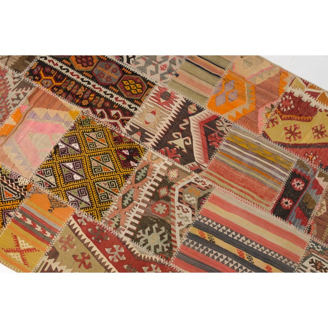 Oushak Vintage Anatolian Rug For Sale - Image 6 of 11