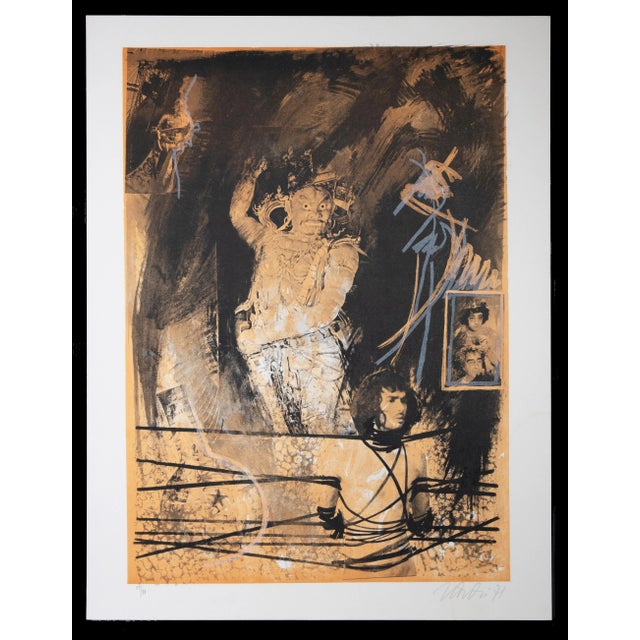 Hand Signed. Edition of 99 pieces plus 20 pieces in Roman Numbers and some Artist's Proofs. Excellent condition. This...