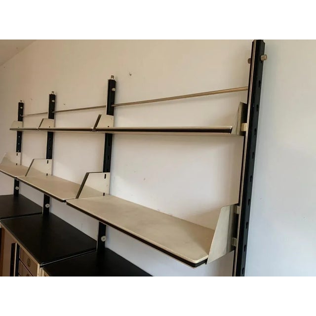 Black Bookcase by Umberto Mascagni, 1950s For Sale - Image 8 of 15