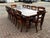 Extending Dining Table & 10 Chairs with 2 Leaves, Set of 11 For Sale - Image 10 of 18