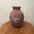 Mid 20th Century Primitive Handmade Sun Moon Faced Terra Cotta Clay Vase/Pot For Sale - Image 11 of 12