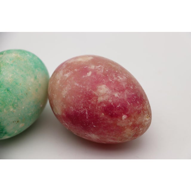 1950s Set of Twelve Assorted Stone Fruits & Specimen Marble Eggs For Sale - Image 12 of 12
