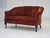 Danish 2-Seater Sofa in Velour and Oak, 1950s For Sale - Image 16 of 18