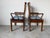 Brown Vintage Henredon Hollywood Regency Chinoiserie Sculpted Mahogany Dining Armchairs – Pair For Sale - Image 8 of 16