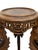 Gold Asian Carved Plant Tables with Dragons, 1920, Set of 2 For Sale - Image 8 of 17