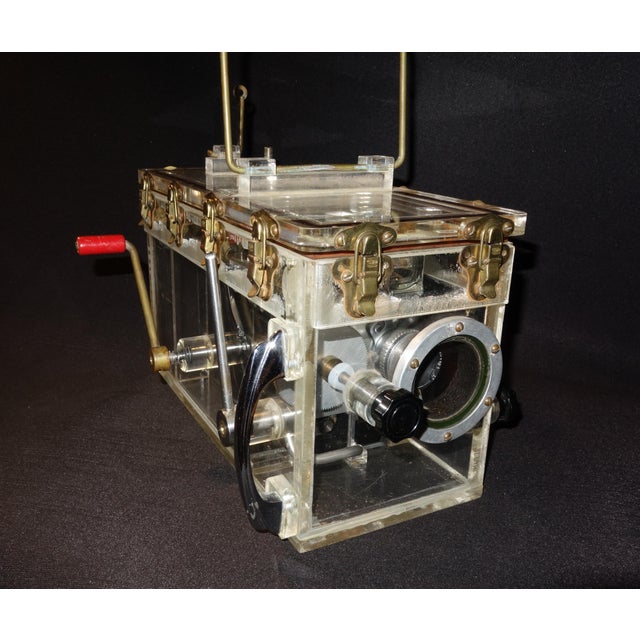 Disney Underwater Movie Camera Housing. Fabricated By 'Original Star Trek' Prop Maker Circa 1950 For Sale - Image 4 of 12