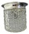 Antique Sterling Silver & Cut Glass Dressing Table Jar, 1918 For Sale
