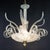 This exceptional Murano glass chandelier represents a pinnacle of 1940s Italian modernism, attributed to the legendary...