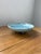 Blue Blue Enameled Tripod Plate Dish, 1950s For Sale - Image 8 of 18