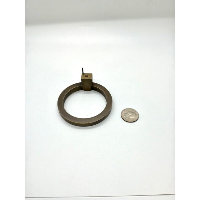 Baker Large Ring Pull Honey Bronze. Classic Design.
