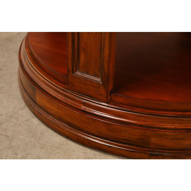 Ethan Allen Townhouse Collection Round Library Side Table For Sale - Image 10 of 18