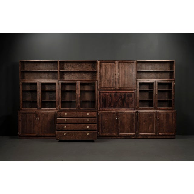 Industrial Anjala Modular Wall Unit by Olli Borg for Asko Oy, Finland, 1960s, Set of 12 For Sale - Image 3 of 18