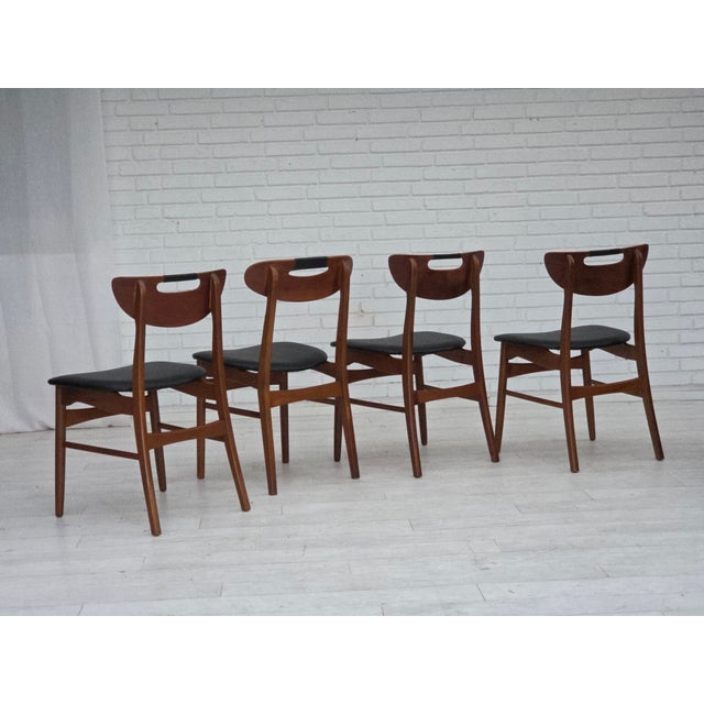Danish Dining Chairs, 1960s, Set of 4 For Sale - Image 11 of 18