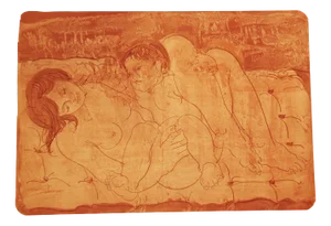 Hans Erni, Motherhood, 1970, Original Lithograph