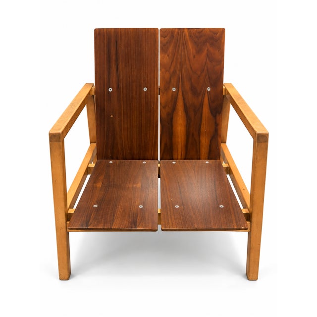Wood Rare Lewis Butler Model 645 Lounge Chair for Knoll Associates, C. 1955 For Sale - Image 7 of 9