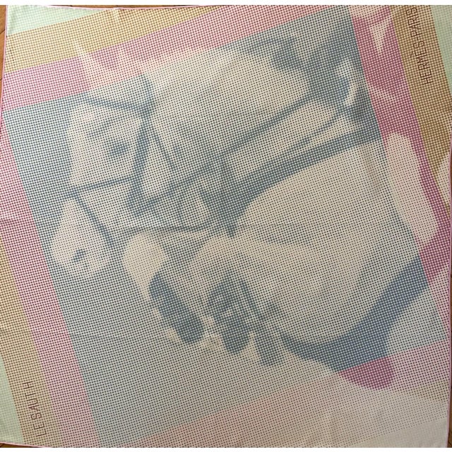 HERMÈS le SAUT H Silk Scarf 2016 designed by Diatkine Cyrille For Sale