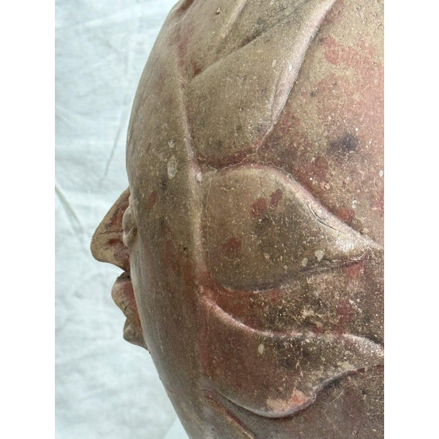 Ceramic Mid Century Sun and Moon Ceramic Vase For Sale - Image 7 of 12