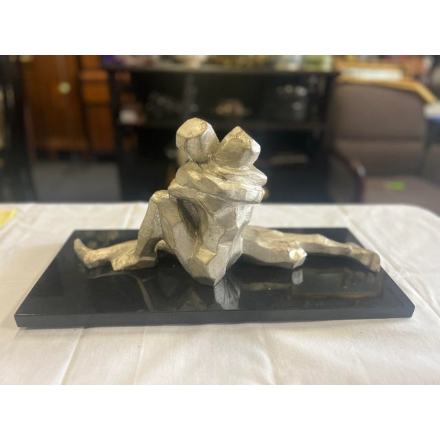 Global Views 2000 Brutalist / Cubist Sculpture, Global Views For Sale - Image 4 of 7