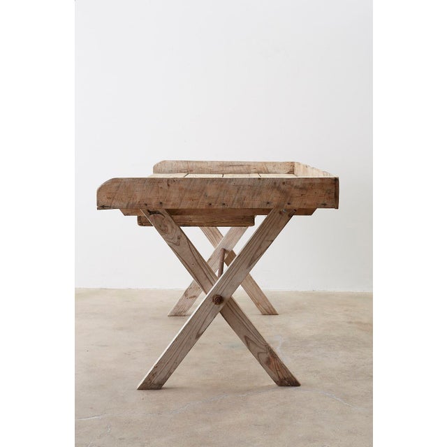 Rustic Pine Work Table or Gardening Table Chairish
