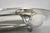 Silver Vintage Crescent Regency Style Silver Plated Oval Cutlery Serving Platter Tray For Sale - Image 8 of 12