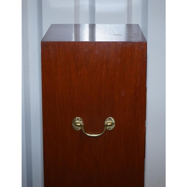 Tall Chest of Drawers with Brass Handles For Sale - Image 15 of 18