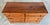 Brown Late 20th Century Cherry Six-Drawer Dresser With Arched Mirror For Sale - Image 8 of 13