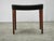 Black Mid-Century Danish Modern Wood and Black Leather Stool, 1960s For Sale - Image 8 of 12