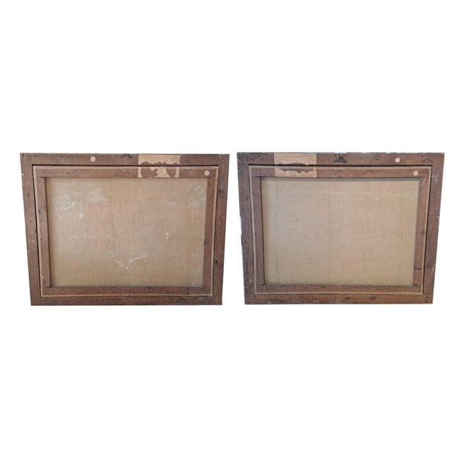 Italian Artist. Pair of Battles, 1800s, Oil on Canvas For Sale - Image 10 of 11