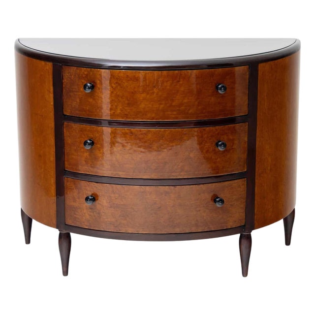 Mid-20th Century Art Deco Chest of Drawers, France For Sale