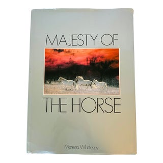 "The Majesty of the Horse" Hardcover Book For Sale