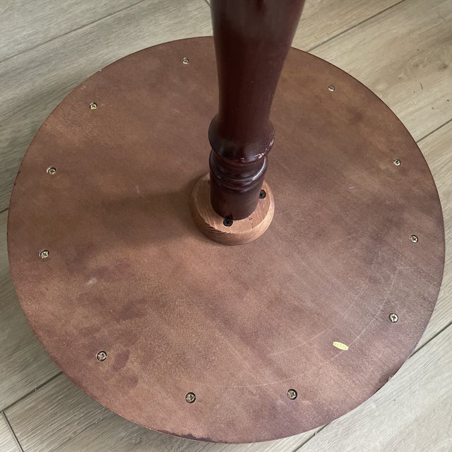 Vintage MCM Chippendale Mahogany Bar/Coffee Side Table For Sale In Dallas - Image 6 of 9